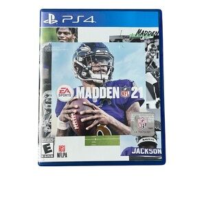 Madden NFL 21 for PS4 - Blue Case